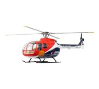 Bricksdiytoy FLYWING BO105 470 - Helicóptero militar RC de tamaño 2.4G 6CH - Controlador de vuelo H1 con GPS, motor sin escobillas 3508, tiempo de vuelo de más de 20 minutos, versión RTF para adultos