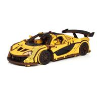 Bricksdiytoy Kit de rompecabezas de madera de coche de carreras 3D, 237 piezas, proyecto de ingeniería mecánica sin necesidad de pegamento, regalo educativo STEM para adultos y adolescentes