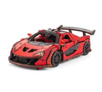 Bricksdiytoy Kit de rompecabezas de madera de coche de carreras 3D, 237 piezas, proyecto de ingeniería mecánica sin necesidad de pegamento, regalo educativo STEM para adultos y adolescentes