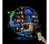 BrickSoul Kit de iluminación para Lego Death Star 75419, modo de iluminación ajustable RC mejorado con accesorios de iluminación de sonido originales para fanáticos de Lego, modelo 75419 no incluido