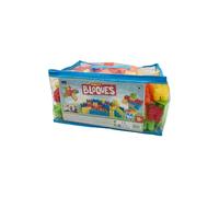 BRICODEDOS Bolsa con 144 Bloques de Construcción