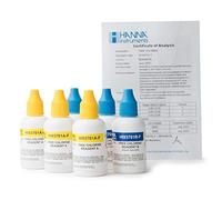 Bricodomo Botellas REACTIVO LÍQUIDO Cloro Libre 0,00 A 2050mg/L, (5,00mg/L) 300 Test. Hanna Instruments
