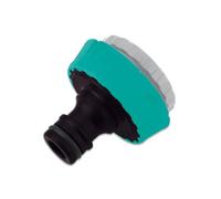 Bricoferr Adaptador de Grifo de plástico 1/2″ con reducción a 3/4″