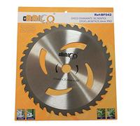 Bricoferr BF042 - Disco cuchilla de Widia con 36 puntas para desbrozadora