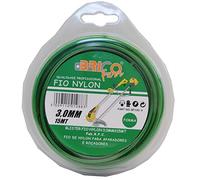 Bricoferr BF100-4 - Hilo para desbrozadora (3 mm x 15 metros, redondo)