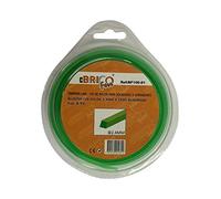 Bricoferr BF100-81 - Hilo para desbrozadora (2,4 mm x 15 metros, cuadrado)