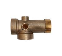 Bricoferr BFP08 T de 5 Vías, Dorado