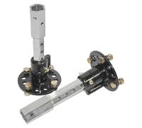 Bricoferr Ejes diferenciales con desbloqueo rotativo fijo extensible - 23 mm hexagonal