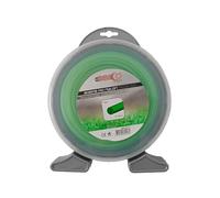 Bricoferr Hilo de nylon para desbrozadoras redondo 4mm X 29mt