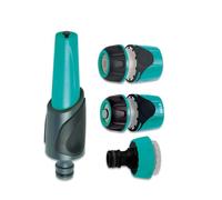 Bricoferr Kit de accesorios de riego de plástico