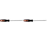 Bricoferr Limas de motossierra 4 mm (Paquete de 2)