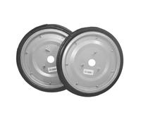 Bricoferr Par de ruedas para transporte de motoazada