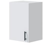 Bricohabitat Módulo Alto de Cocina para Colgar 40 cm Mueble Alto Cocina Moderna Kira en Blanco Brillo 40x59x34 cm