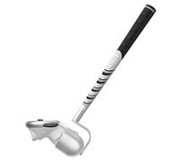 BRICOK VR Golf Club compatible con Meta Quest 3/Meta Quest 3S, accesorio de aluminio de señal de desbloqueo de 90 grados con taza controladora moldeada 1:1, derecha