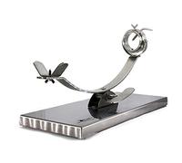 Bricolemar Jamonero con balancín y Giratorio Flores Cortes Base INOX Edición Kabra