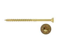 Bricoleva.it 50 tornillos Torx para madera - Tornillos portadores profesionales para vigas portadoras, cenadores y trabajos de bricolaje - Disponible en diferentes tamaños y colores (8 x 200 mm -
