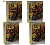 BricoLoco Azufre en Polvo espolvoreo. Anti oídio Plantas. Abono, Fertilizante, fungicida acaricida contra Hongos en Vid, Olivo, cítricos, hortalizas, Rosales y Ornamentales. 750 Gramos. (4)