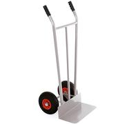 Bricoloco Carretilla de almacén Manual - Ligera para fácil Transporte de mercancía con Capacidad de Carga hasta 300 Kilos - Ruedas Antipinchazos con rodamiento de Aguja