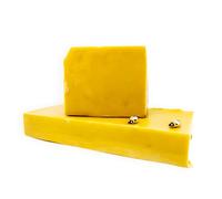 Bricoloco Cera natural de abejas pura en pastillas | Bloque de cera para cosmética natural, velas, artesanía, protección de la madera, impermeabilizante de ropa y zapatos. (1, Kilogramos)