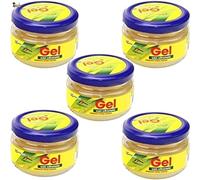 BricoLoco Citronela gel repelente antimosquitos. Ambientador. Más cómodo y seguro que velas o aceites. Ahuyentar mosquitos en interior o exterior. Protección natural. (5)