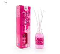 BricoLoco.com. Ambientador Basic Magnolia Bloom 95ml. Más cómodo y seguro que las velas. Ambientador hogar, casa, habitación. Mikado (1)