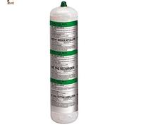 BricoLoco.com Botella gas mezcla argón + CO2 ArCO2. Soldar soldadura MIG. Bombona para soldador hilo o varilla. Botella desechable de 1 litro. Para acero, inoxidable, hierro. (Argón+CO2)