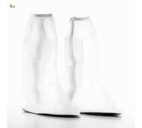 BricoLoco.com Chubasqueros plegables bolsillo botas, zapatillas, calzado. Cubre zapatos impermeable lluvia hombre, mujer, niño, niña (L/XL (40-43))