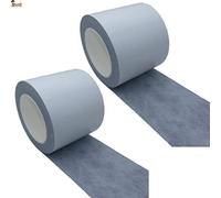 BricoLoco.com Cinta adhesiva unión césped artificial ¡¡BUTILO!! Pack 2 rollos. Exterior interior. Ancho 10 cms. Banda pegamento adhesivo con no tejido de polipropileno (Pack 2 uds., Rollo 5 metros.)