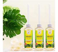BricoLoco.com Citronela Repelente antimosquitos. Pack 3x250 ml. Ambientador. Más Seguro Que Las Velas. Ahuyentar Mosquitos Interior Exterior. Protección Natural aceites Esenciales. Mikado. (3)