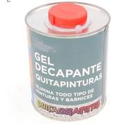 BricoLoco.com Quitapinturas decapante en gel. 750 ml. Decapante pintura y barniz en madera, metal, ladrillo, pared, suelo. Limpiador graffiti. Quitar pintura y graffitis (1x750 ml.)