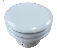 BricoLoco.com Sombrerete deflector antirrevoco Ø 120 mm., caldera, campana extractora o chimenea. Deflector de 3 aros para salida de aire, humos o gases. Chapa lacada en blanco (Ø 120 mm)