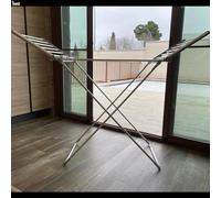 BricoLoco.com Tendedero alas eléctrico Plegable bajo Consumo. Evita secar tu Ropa en el radiador. Portátil. Plegado ocupa un pequeño Espacio. Tendedero secador.