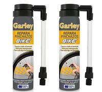 Bricoloco Pack x2 Repara Pinchazos Bici 110 CC Universal. Repara e infla al Instante los neumáticos de tu Bicicleta. Ideal en Caso de emergencias. Aplicación Sencilla, Dimensiones reducidas.