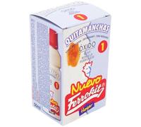Bricoloco Quitamanchas instantáneo de óxido de hierro y otras manchas persistentes en ropa de todo tipo de tejidos. 50 ml. Acción inmediata. No daña ni docolora los tejidos