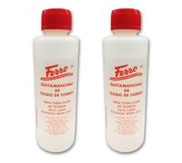 Bricoloco Quitamanchas instantáneo de óxido de hierro y otras manchas persistentes en ropa de todo tipo de tejidos. 15 ml. Acción inmediata. No daña ni docolora los tejidos (2)