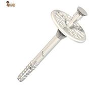 Bricoloco Taco para fijación de paneles aislantes 10x70 mm. Taco Espiga de fijación de paneles aislantes CON CLAVO DE NYLON™