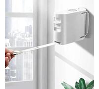 Bricoloco Tendedero de Pared retráctil. Extensible 4 Metros. Carcasa orientable 180 °. Capacidad hasta 20 Kilos. para Interior y Exterior.