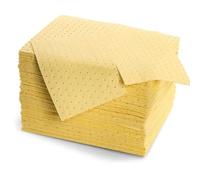Bricoloco Toalla absorbente industrial de alta resistencia, para limpieza y prevención de derrames químicos en laboratorios. Absorbedor de humedades de agua, aceites, hidrocarburos y químicos. (25)