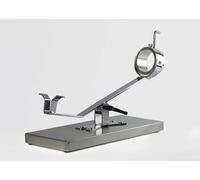 BRICOMIRAS JAMONERO BASCULANTE GIRATORIO CON BASE INOXIDABLE. SOPORTE JAMONERO IDEAL USO DOMÉSTICO Y PROFESIONAL (Inoxidable solo)