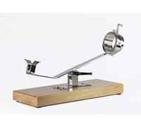 BRICOMIRAS JAMONERO BASCULANTE GIRATORIO CON BASE MADERA NOGAL, SOPORTE JAMONERO IDEAL USO DOMÉSTICO Y PROFESIONAL (Nogal solo)