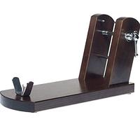 BRICOMIRAS - Jamonero Profesional Rioja en Madera de Pino | Soporte Antideslizante, Diseño Español | Perfecto para Hostelería y Hogar, Tabaco, Jamonero