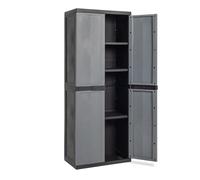 Briconess.com Toomax Mini Trend - Armario de resina con 2 puertas y 3 estantes ajustables