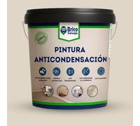 BRICOSALVAJE Pintura Anticondensación y Antihumedad para Interior-Exterior | Aislante Termico | Conservantes Antimoho (ESPRESSO, 14 Litros)
