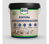 BRICOSALVAJE Pintura Anticondensación y Antihumedad para Interior-Exterior | Aislante Termico | Conservantes Antimoho (FIRMAMENT, 14 Litros)
