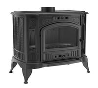 Bricosol Estufa de leña de hierro fundido K9 Ø 150 10 kW