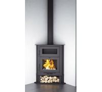 BRICOSOL Estufa DE LEÑA DE Rincon con Horno CH-5 H FM CALEFACCION