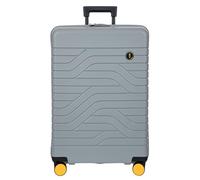 Bric's B|Y Ulisse - Maleta giratoria expandible, Equipaje Ligero de Polipropileno rígido, Azul grisáceo, 27 Inch, Sin Bolsillo