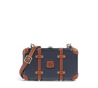 Brics Bellagio Bandolera azul/marrón, policarbonato, mujer