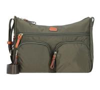 Bric's Bolsa de hombro X-Bag 34 cm verde oliva