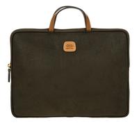 BRIC'S bolsa de ordenador portátil PC Holder M Olive